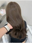 グレージュ/オリーブ/小顔/マロンベージュ/髪質改善/縮毛矯正
