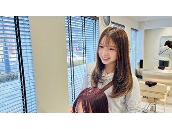 フレイムス ヘアアンドリラックス 赤羽店(Frames hair&relax)の写真/好き」と「似合う」を大切に。結んだ時まで綺麗な、毎朝が楽になるスタイルをご提案