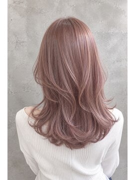 ディオラ(DIORA) ピンクカラー/簡単ヘアアレンジ/イヤリングカラー