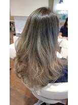 オズ ヘアーアンドトータルビューティー(OZ hair&total beauty) 透明グラデーションカラー