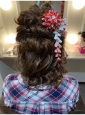 ねじりアップスタイル★