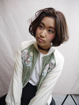 オーガニック アトリエ 大宮(organic+atelier) ハイライトのデザインカラー×大宮×髪質改善×エヌドット