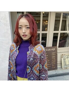 ガレージ(GARAGE) apricot orange