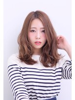 ヘアーズベリー くずは店(hairs BERRY) BERRY_小顔_オリーブカラー_セミウェットウェーブ_ハイライト