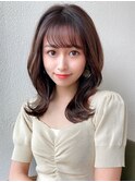 eri ヨシンモリ エギョモリ 韓国ヘアシースルーバングミディアム