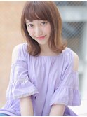 女の子がキュンとする★外ハネCカール