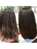 ブルーフィン シセロ(Blue Fin cicero)&nbsp;宇佐美ゆうか　の　髪質改善