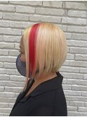 《HAIRZ》大岩真弓　個性派ブリーチヘア(^^)