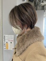 リバレッジ 白金(Leverage)&nbsp;ナチュラルハイライトハンサムショート 【白金/目黒】担当 濱口