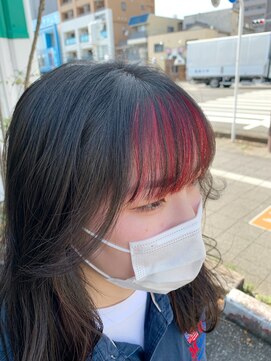 ブッディ(BDY) 前髪インナー☆チェリーピンク