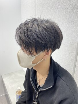 ボンドストーリーホワイト(BondStory White) ☆前下がりマッシュ☆