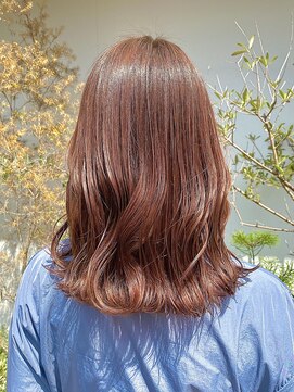 トリート 妙典店(TREAT) ピンクベージュ×イルミナカラー_TREAT妙典