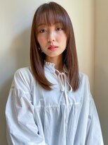 イオエ 梅田(ioe) ニュアンスカラー/グレージュ/ツヤ髪スタイル/髪質改善/縮毛矯正