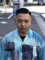 ルドローブラントオオサカ(LUDLOW BLUNT Osaka)&nbsp;【LUDLOW BLUNT】七三分け サイドパート スキンフェードカット