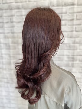 ミリィバイアヤラ 船橋店(MIRYI by ayala) 【AYAKA】チェリーブラウン/ブリーチなしWカラー/艶カラー