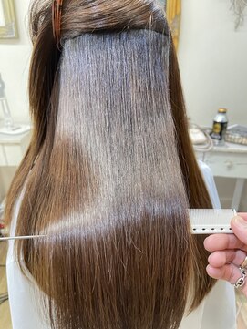 カシュカシュ(cache cache) 弱酸性ストレート　縮毛矯正　用賀