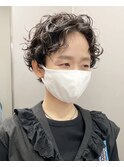 ショートパーマ　パーマ　クリープパーマ　癖毛パーマ