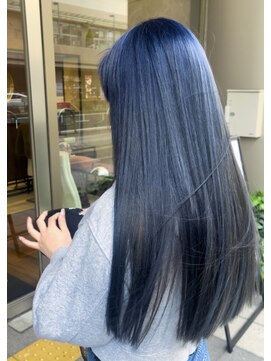 モードケイズ 尼崎店(MODE K's) Blue Berry Blue       ブリーチカラー