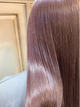 タバサ ジーアンドコウ(tabasa G&Co)の写真/当店人気の【温熱トリートメント(生ジェリートリートメント)】で最上級のツヤ感・感動の手触りが手に入る！
