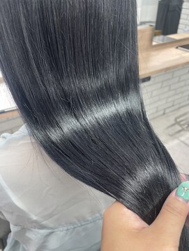 モク(mok) ブルーブラック