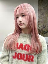 ソル ジングウマエ(SOL JINGUMAE)&nbsp;ミルクティーベージュダブルカラーインナーカラーケアブリーチ