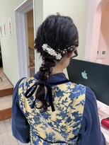 キュオンシア(CUEON. ciea)&nbsp;お呼ばれヘア×編み下ろし