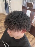 波巻きスパイラルパーマ[津田沼駅/Men's/メンズカット/パーマ]