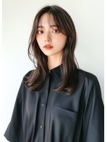 ライズ ネックス ザ サロン 渋谷(LIZE nex the salon)&nbsp;レイヤーミディアム［＃渋谷駅＃韓国＃髪質改善］