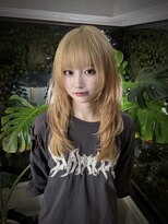 キイ 原宿 表参道(K.e.y)&nbsp;シャギーレイヤー／ブリーチレイヤー／シャギーウルフ