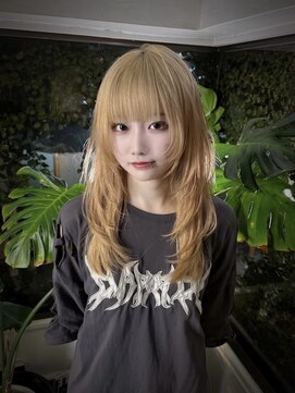 キイ 原宿 表参道(K.e.y) シャギーレイヤー／ブリーチレイヤー／シャギーウルフ