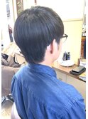 【見附　今町】メガネが似合うショートヘア　似合わせカット