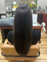 デビュー ヘアーメイク&nbsp;黒髪/ボブルフ/ネビージュ/小顔/ワンレン/水戸/髪質改善/前髪