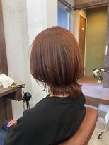 ヘアメイク デザート(HAIR MAKE DESART) 高盛優芽香【カッパーブラウン×ノンブリーチ】
