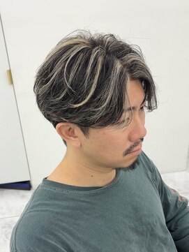 ジュイル シブヤ(JEWIL SHIBUYA) 白金メッシュ、メッシュキャップハイライト