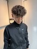 周りと差が付く海外風カットパーマカラー！
