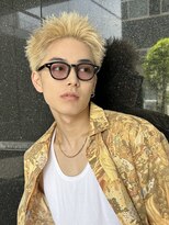 フィフス 仙台(fifth)&nbsp;仙台スパイキーショートパーマメンズショート刈り上げ無し20代◇