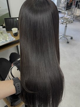 ウル 岡山駅店(ULu.) 岡山髪質改善 ブリーチなしワンカラー