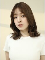 ヨファヘアー 岡本店(YOFA hair)&nbsp;似合わせカット20代30代40代50代レイヤーカットミディアム0503