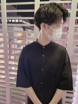 ジーナ 天神(Zina) 刈り上げマッシュ