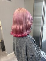 ロテ 名古屋 名駅店(Lote.)&nbsp;ホワイトグレージュ/デジタルパーマ/チェリーブラウン