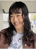 ロングパーマ/パーマ/くるくる/原宿/渋谷