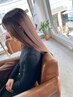 【美髪level★★☆】美髪カラー+インメトリートリートメント+超音波アイロン