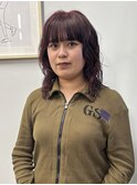 20代30代大人かわいいミディアムパーマ暖色カラー