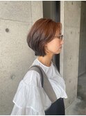 外ハネ/くびれボブ/大人ボブ