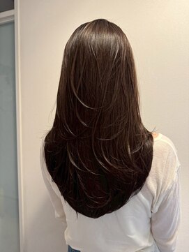 ムード(MOOD,) 暗めカラー/グランマッシュ[レイヤーカット/髪質改善/銀座]