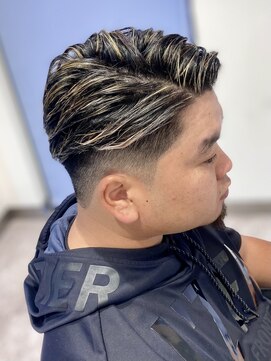 イメージア ボーノ相模大野店(IMAGE-A) 【相模大野カラー】フェードハイライトアップバング