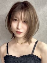 アスター 天神大名店(Aster) オリーブグレー/グランマッシュ/ココアベージュ/レイヤーカット