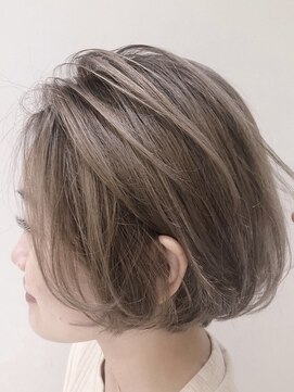 ジルチ ヘアー(Zilch hair) 白髪ぼかし/白髪染め/ショートカット/40代50代/【北堀江】