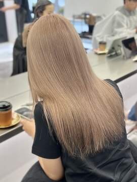 アイスプロドバイブルーム 木更津店(ice prod by bloom) クラゲヘアー/小顔に見せるヘア/ココアベージュ/木更津