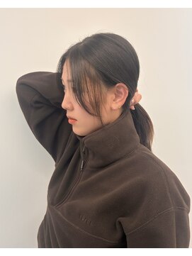 ソレ 森田店(SOLE.) 顔周りカット/前髪カット/骨格補正似合わせカット/福井髪質改善